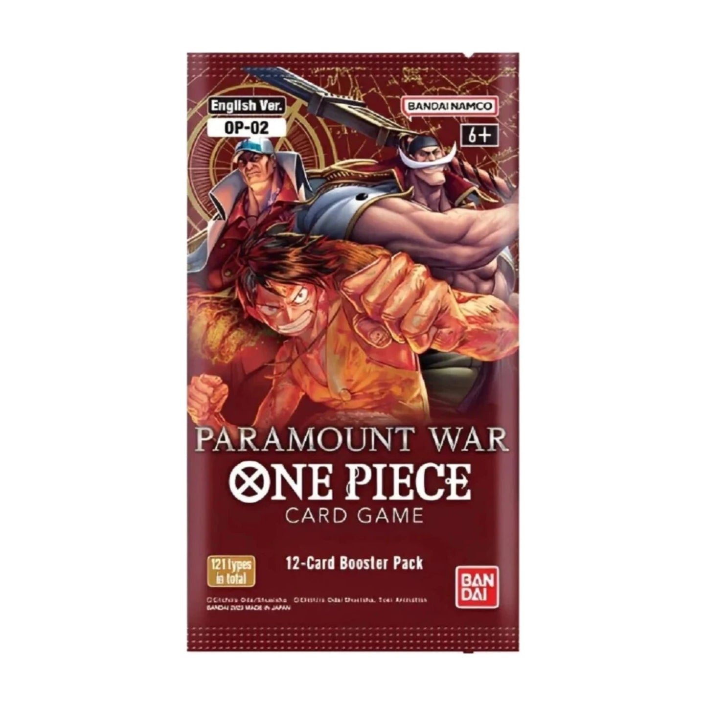 One Piece Card Game: Paramount War [OP-02] - Booster Pack