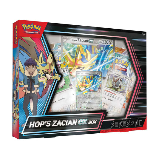 Pokémon TCG: Hop’s Zacian ex Box.