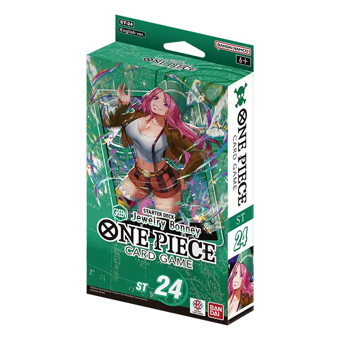 One Piece Card Game: Green - Jewelry Bonney Starter Deck (ST-24)