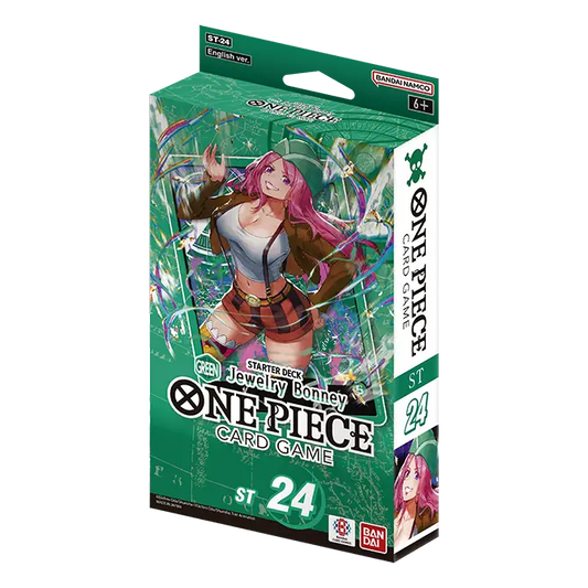 One Piece Card Game: Green - Jewelry Bonney Starter Deck (ST-24)
