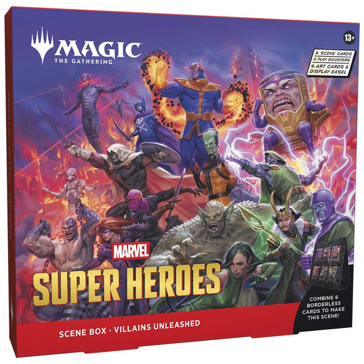 MTG: Marvel Super Heroes Scene Box (4), Preorder
