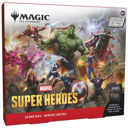 MTG: Marvel Super Heroes Scene Box (4), Preorder