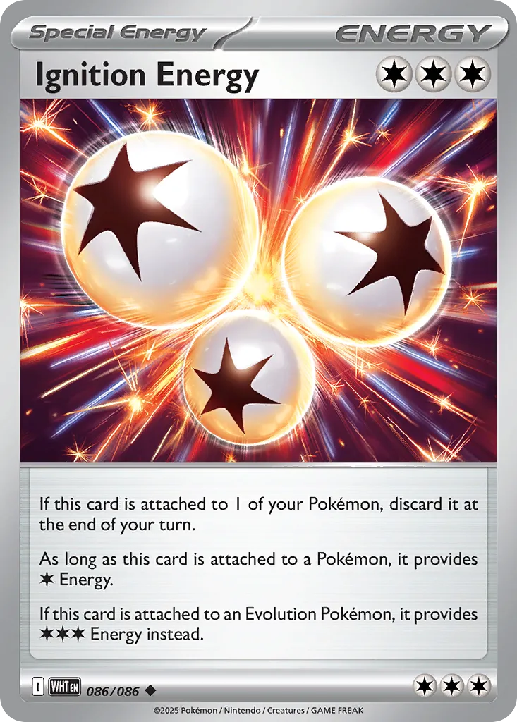 Ignition Energy (White Flare 086/086)