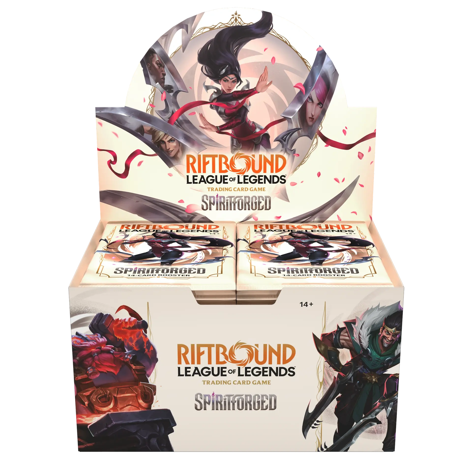 Riftbound League of Legends TCG Spiritforged Booster Display Box