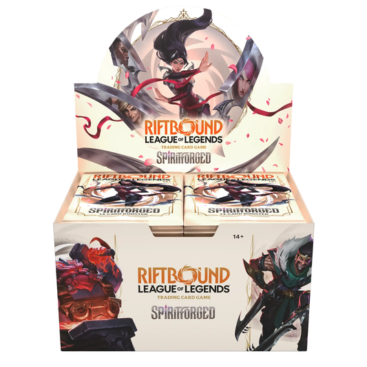 Riftbound League of Legends TCG Spiritforged Booster Display Box
