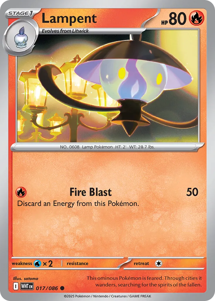 Lampent (White Flare 017/086)