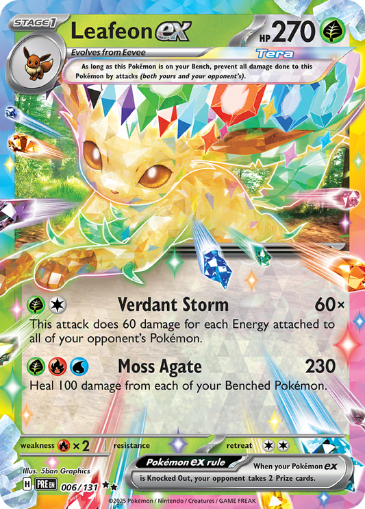 Leafeon ex 006/131