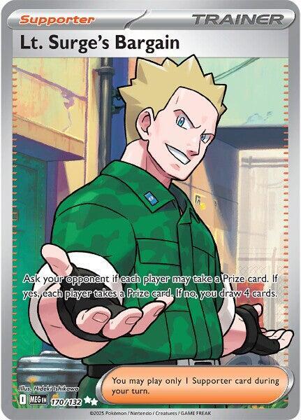 Lt. Surge's Bargain 170/132 Ultra Rare