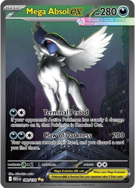 Mega Absol ex 180/132 Special Illustration Rare