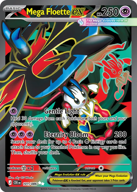 Mega Floette ex 101/086 Ultra Rare