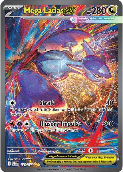Mega Latias ex 181/132 Special Illustration Rare