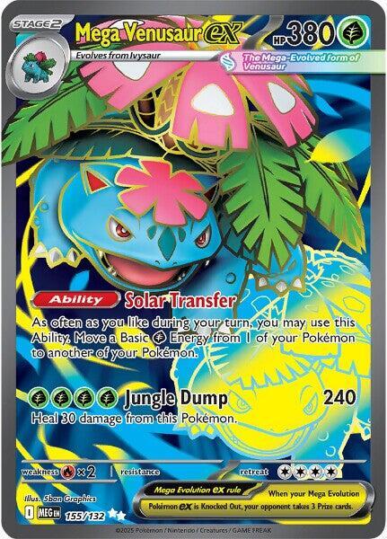 Mega Venusaur ex 155/132 Ultra Rare