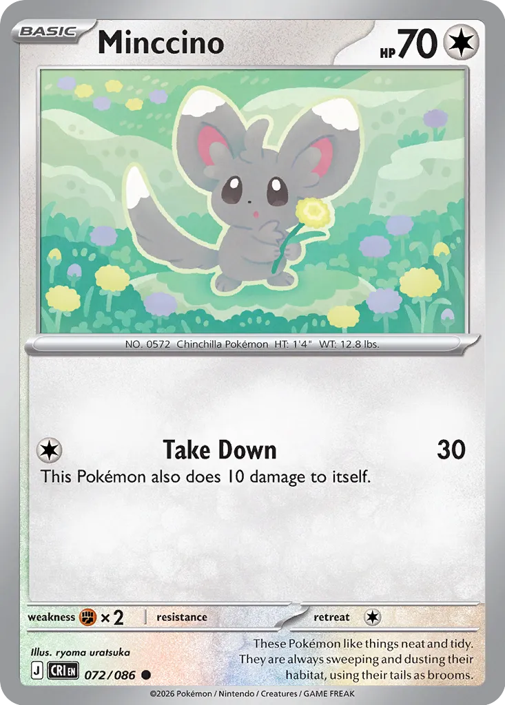 Minccino 072/086 Common