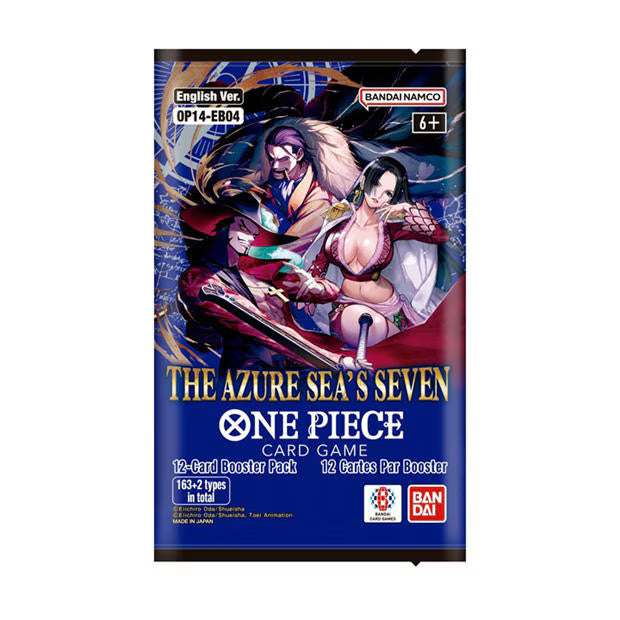 One Piece Card Game The Azure Sea’s Seven OP-14 EB04 Booster Box