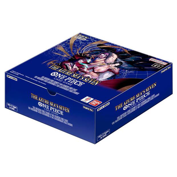 One Piece Card Game The Azure Sea’s Seven OP-14 EB04 Booster Box