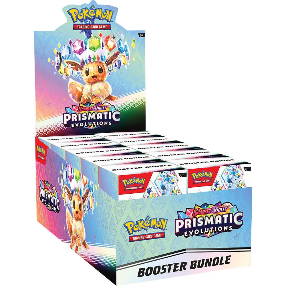 Pokémon TCG: Scarlet & Violet—Prismatic Evolutions Booster Bundle