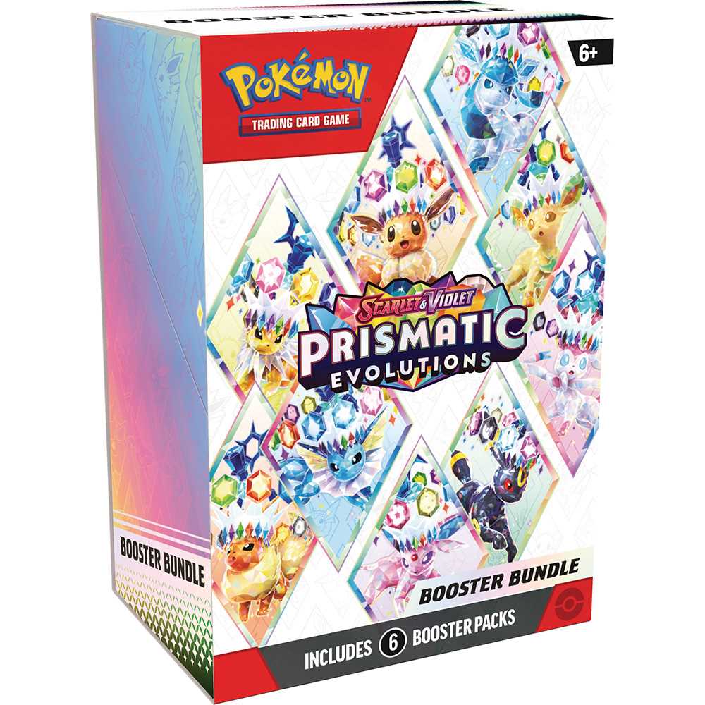 Pokémon TCG: Scarlet & Violet—Prismatic Evolutions Booster Bundle