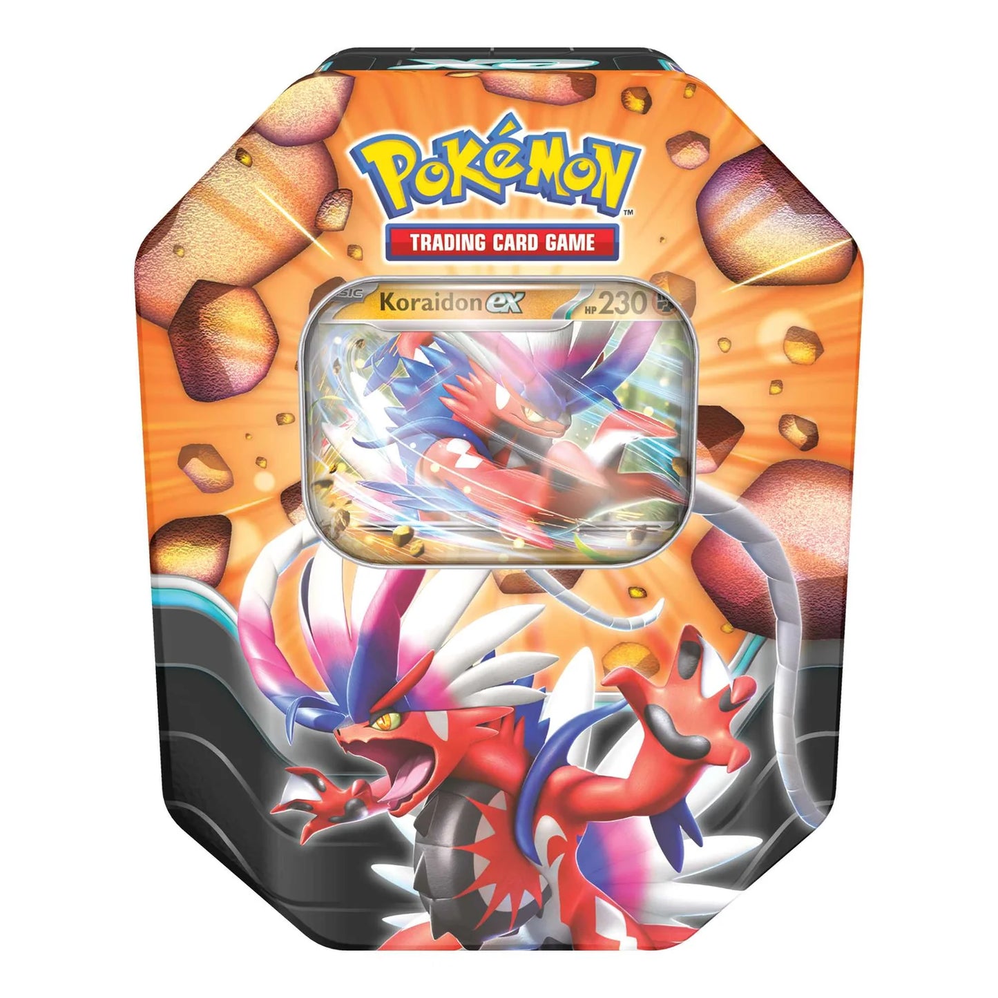 Pokémon TCG: Slashing Legends Ex Tin.
