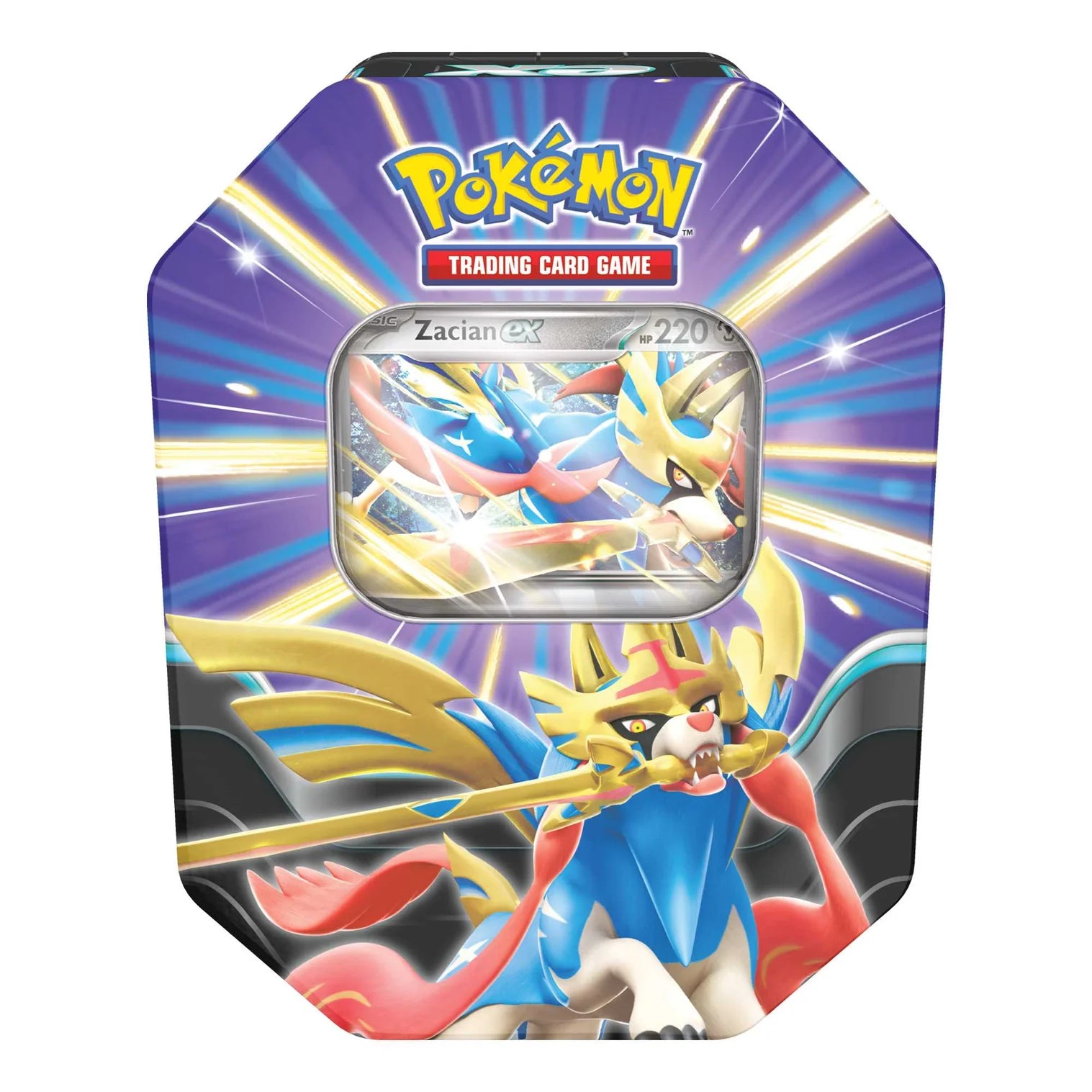Pokémon TCG: Slashing Legends Ex Tin.