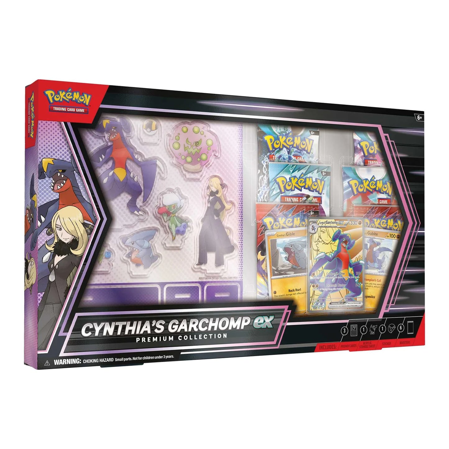 Pokémon TCG: Cynthia's Garchomp ex Premium Collection.