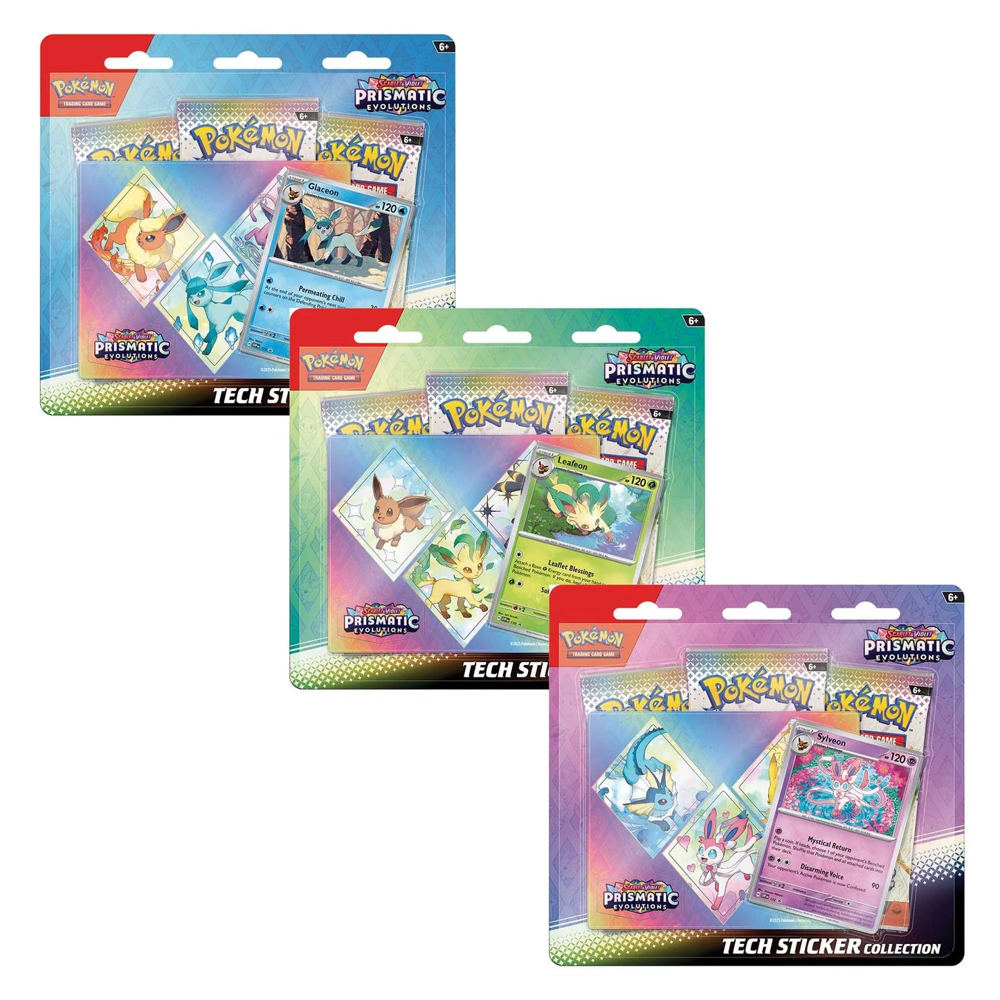 Pokémon TCG: Prismatic Evolutions - Tech Sticker Collection