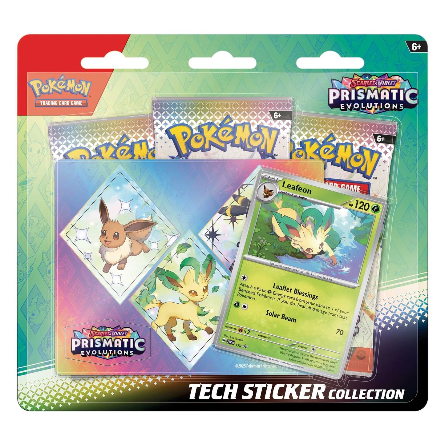 Pokémon TCG: Prismatic Evolutions - Tech Sticker Collection