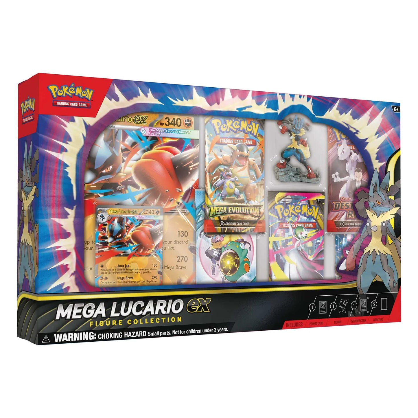 Pokémon TCG Mega Lucario ex Figure Collection Box