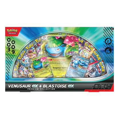 Pokémon TCG Venusaur ex & Blastoise ex Premium Collection