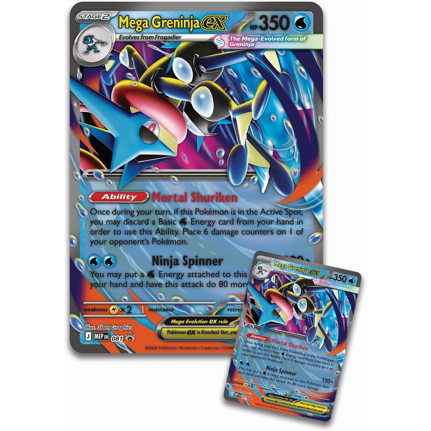 Pokemon TCG: Mega Greninja ex Premium Collection, Preorder