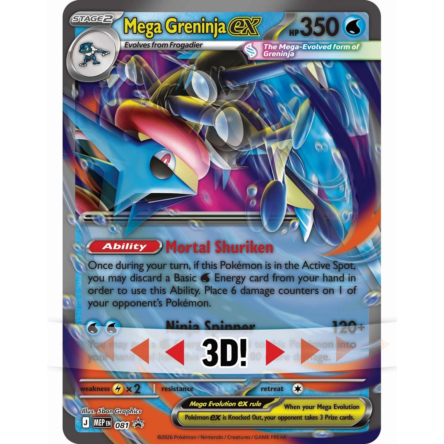 Pokemon TCG: Mega Greninja ex Premium Collection, Preorder