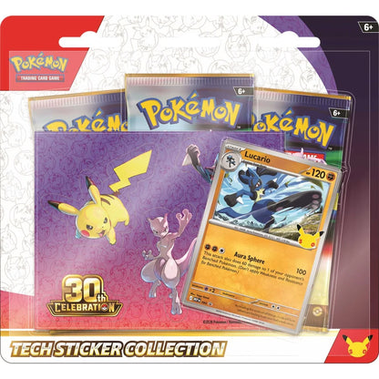 Pokemon TCG: 30th Celebration - Tech Sticker Collection (Assorted)