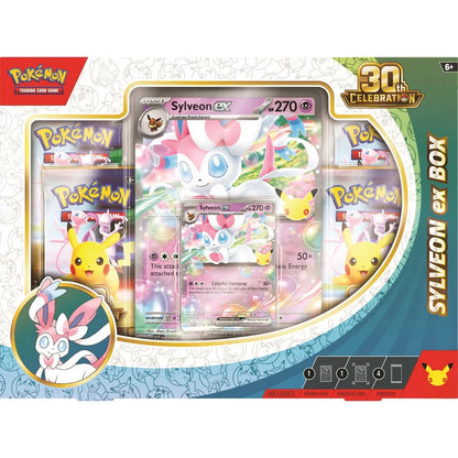 Pokemon TCG: 30th Celebration - Sylveon ex Box