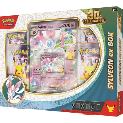 Pokemon TCG: 30th Celebration - Sylveon ex Box