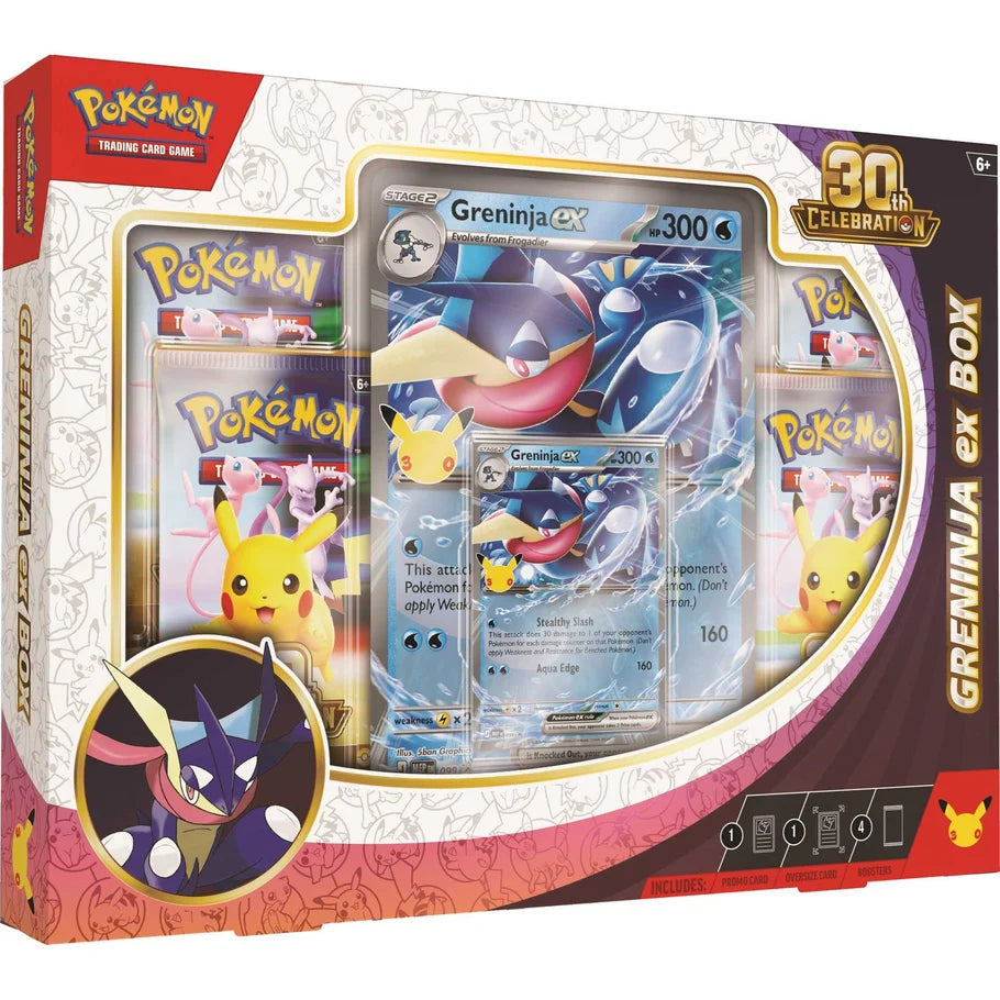 Pokemon TCG: 30th Celebration - Greninja ex Box