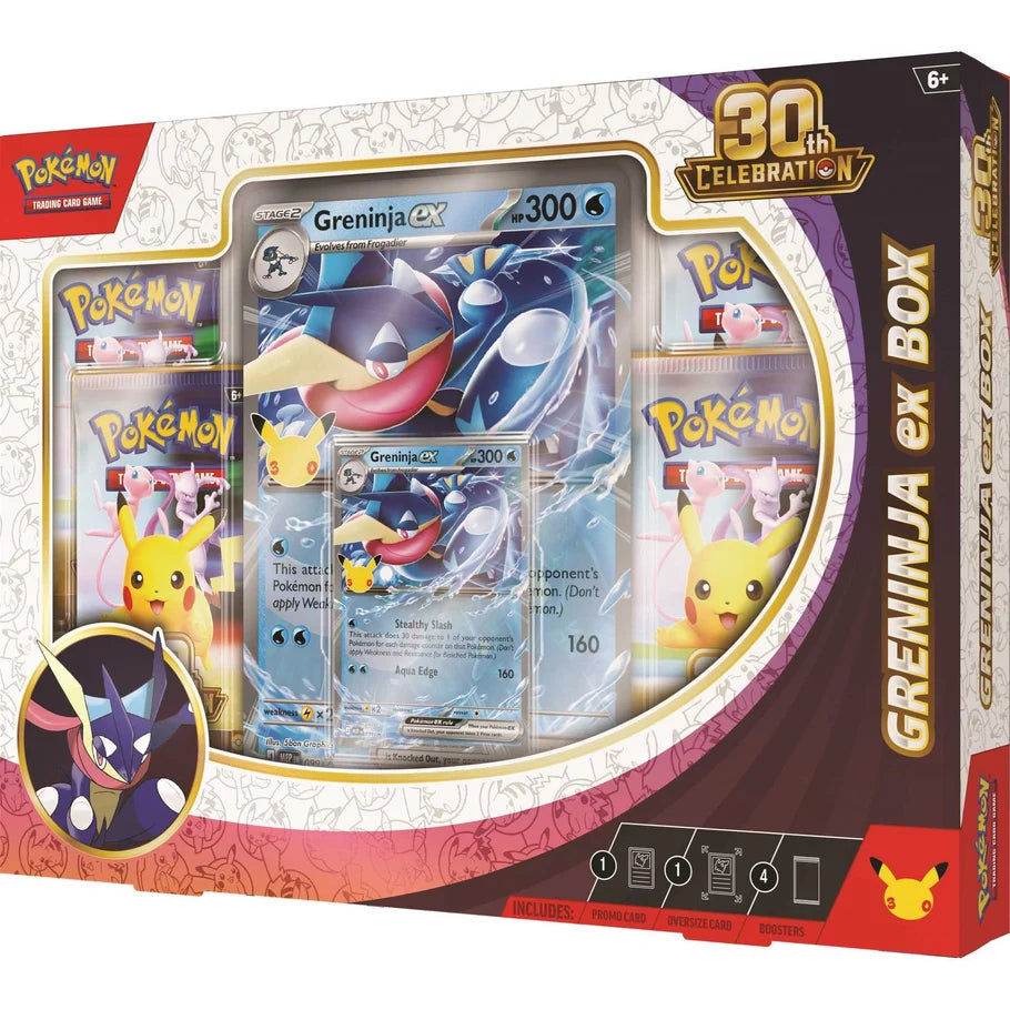 Pokemon TCG: 30th Celebration - Greninja ex Box