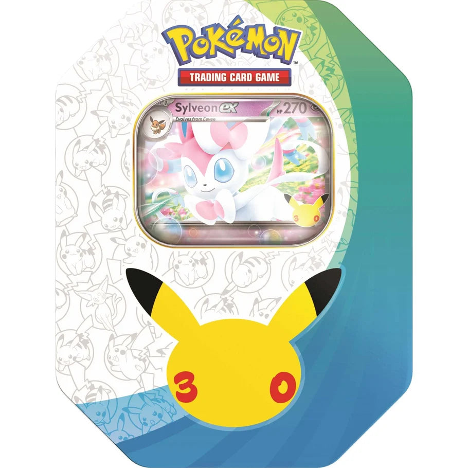 Pokemon TCG: 30th Celebration - Sylveon ex Tin