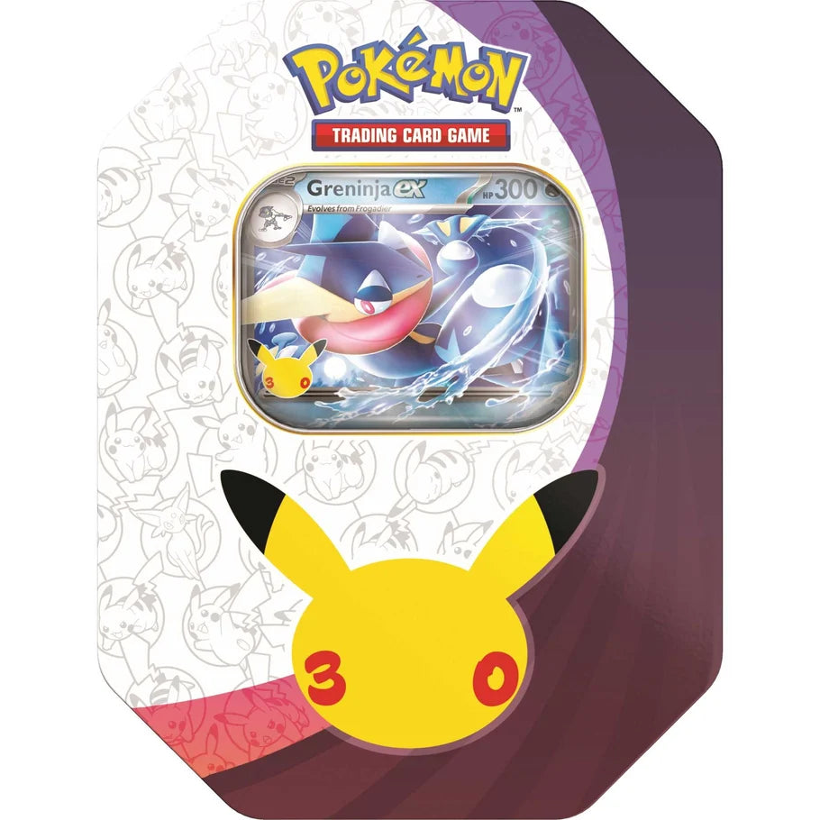 Pokemon TCG: 30th Celebration - Greninja ex Tin