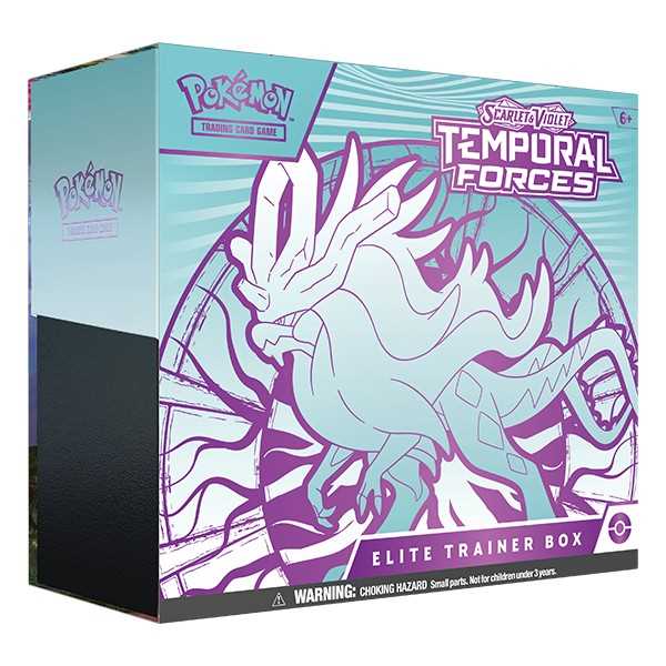 Pokémon TCG : Temporal Forces  Elite Trainer Box (Iron Leaves/Walking Wake)