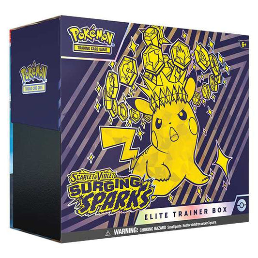 Pokémon TCG : Surging Sparks Elite Trainer Box