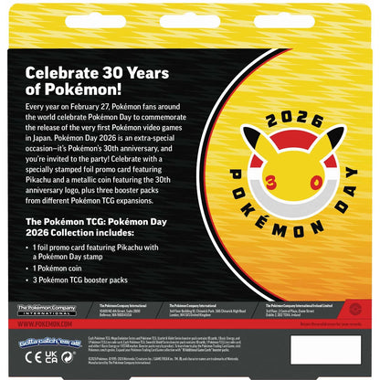 Pokémon TCG Pokémon Day 2026 Collection Box