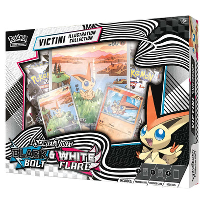 Pokémon TCG Scarlet & Violet 10.5 Unova Victini Illustration Collection Box