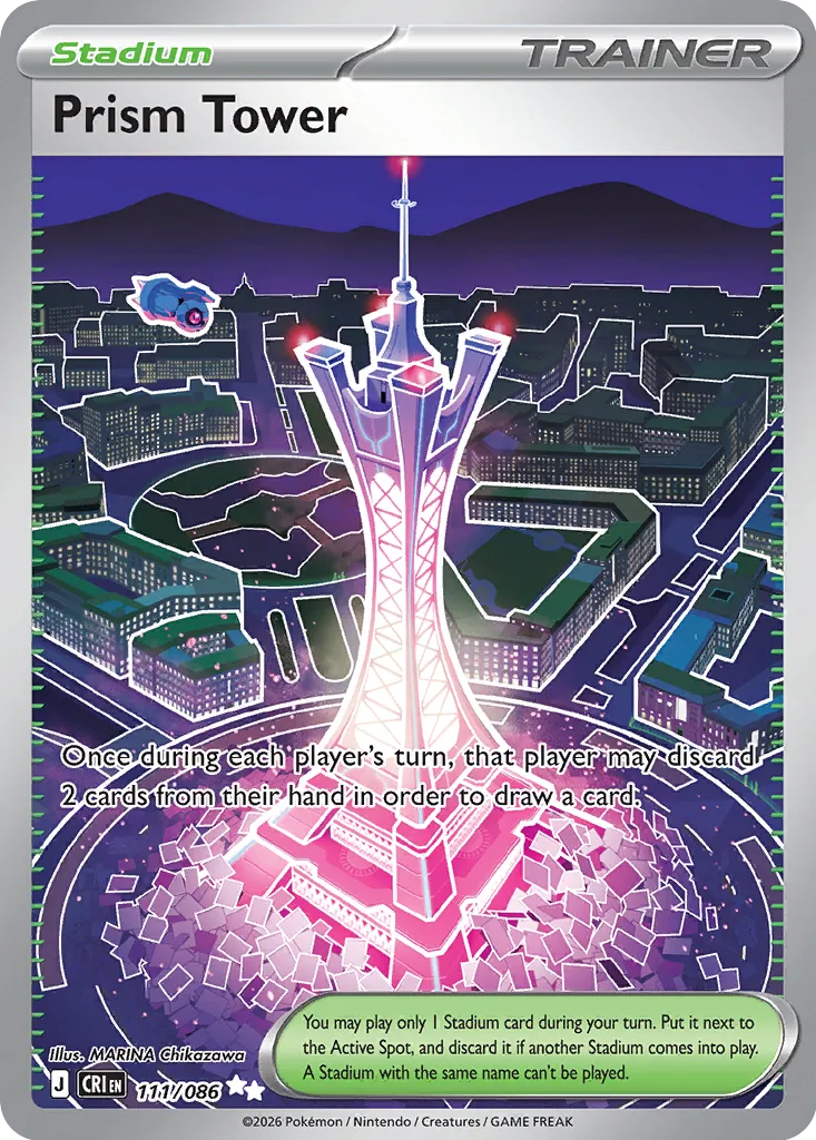 Prism Tower 111/086 Ultra Rare