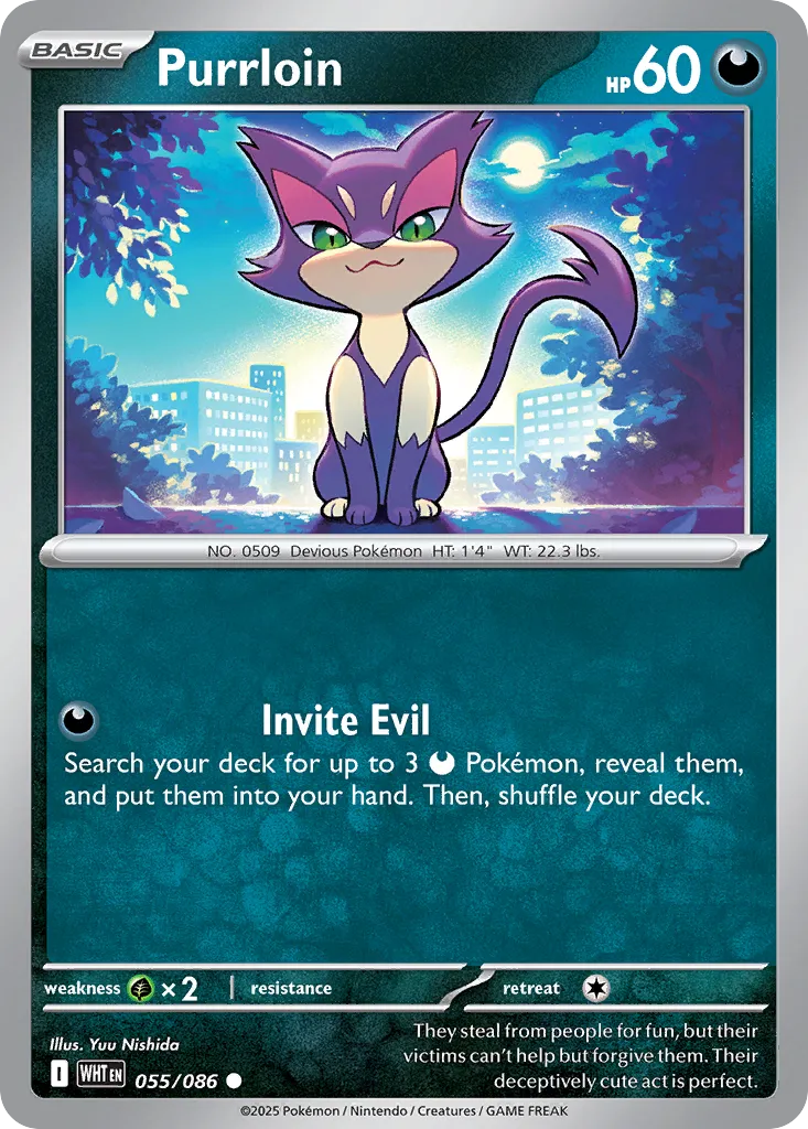 Purrloin (White Flare 055/086)