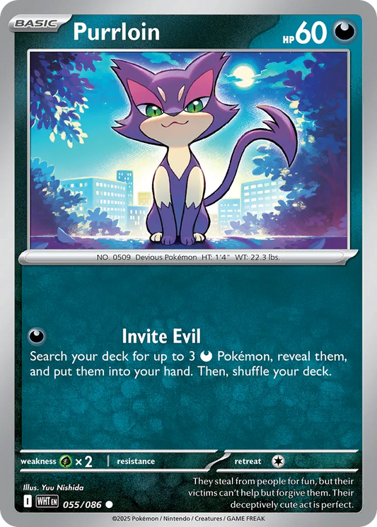 Purrloin (White Flare 055/086)