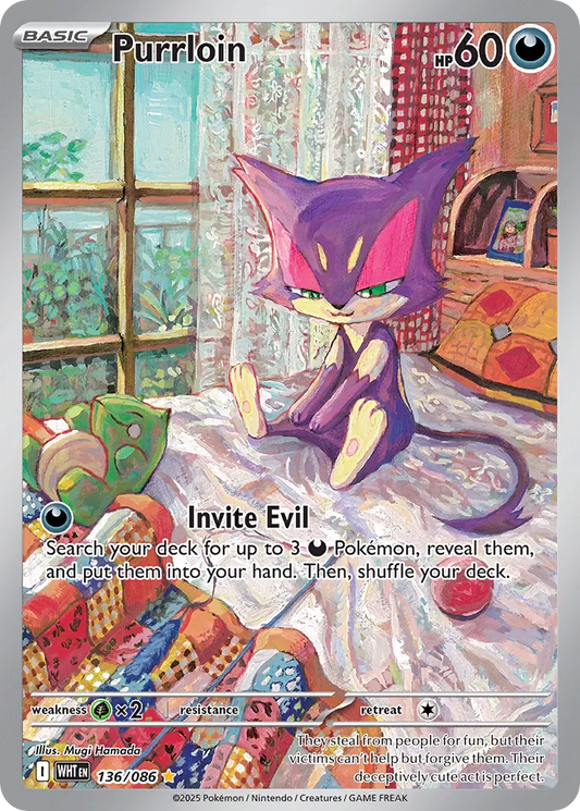 Purrloin (White Flare 136/086)