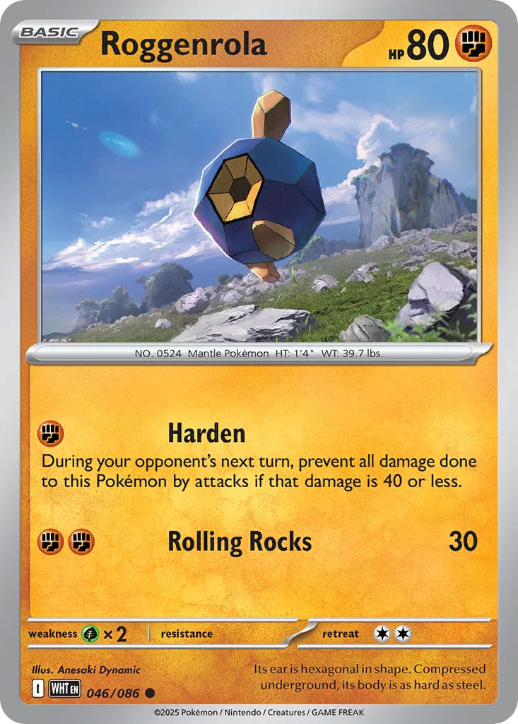 Roggenrola (White Flare 046/086)
