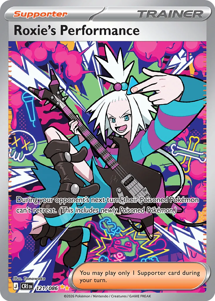 Roxie's Performance 121/086 Special Illustration Rare