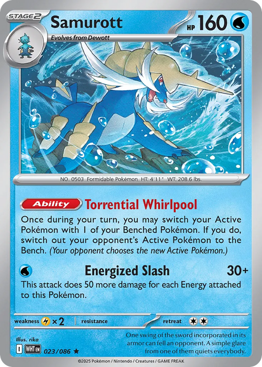 Samurott (White Flare 023/086)
