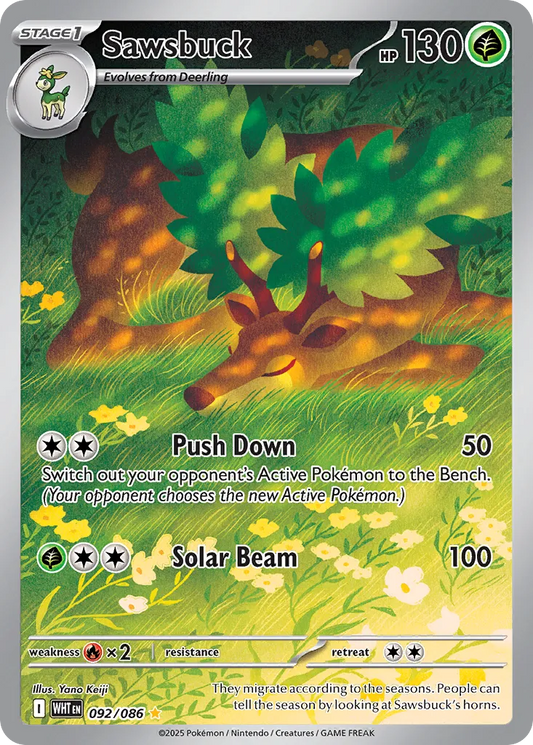 Sawsbuck (White Flare 092/086)