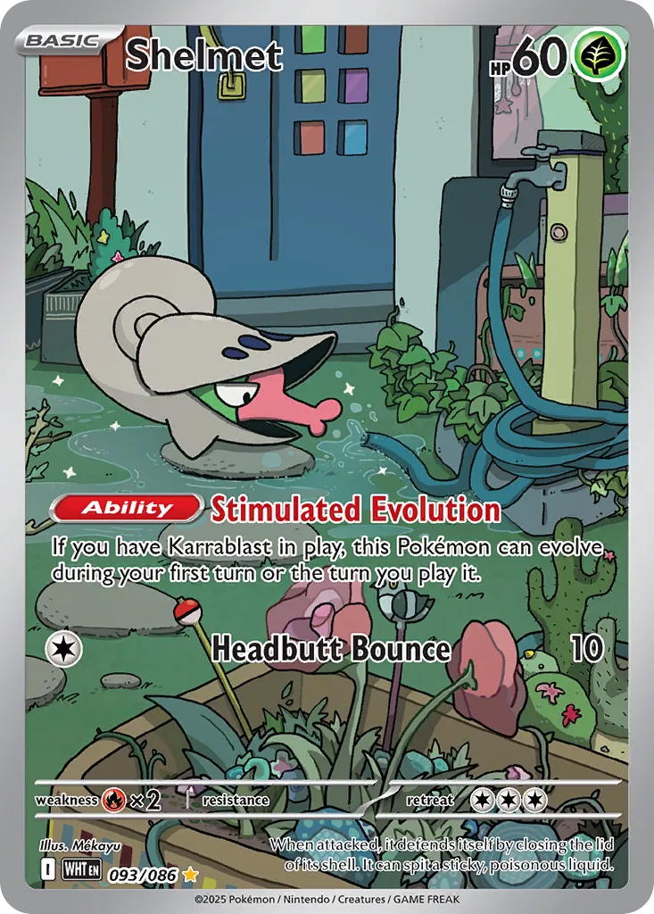 Shelmet (White Flare 093/086)
